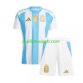 Maillot de Foot Argentine Domicile Copa America 2024 - Enfant